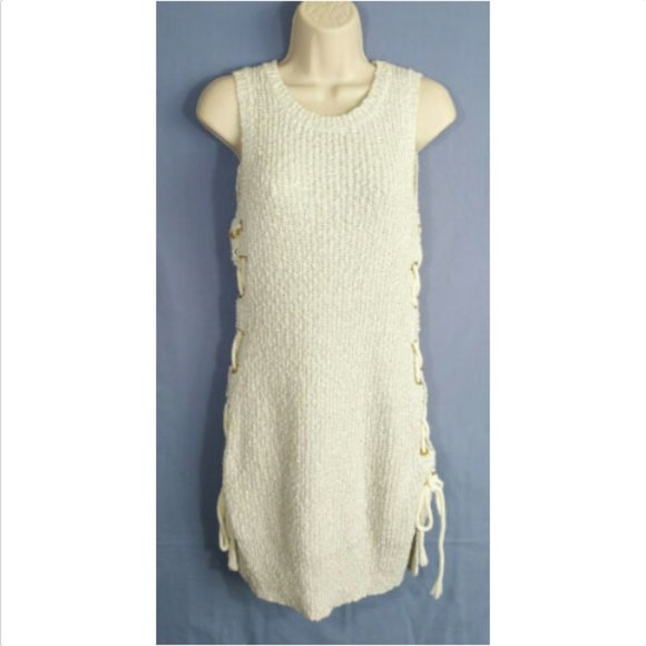 Lovers + Friends Dresses & Skirts - LOVERS + FRIENDS Lace-up Sweater Dress 2986E1M